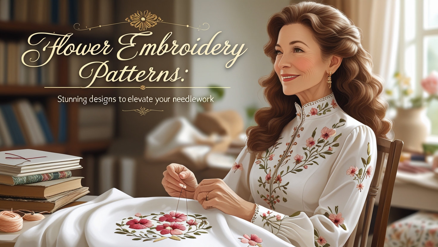 Flower Embroidery Patterns: Stunning Designs to Elevate Your Needlework