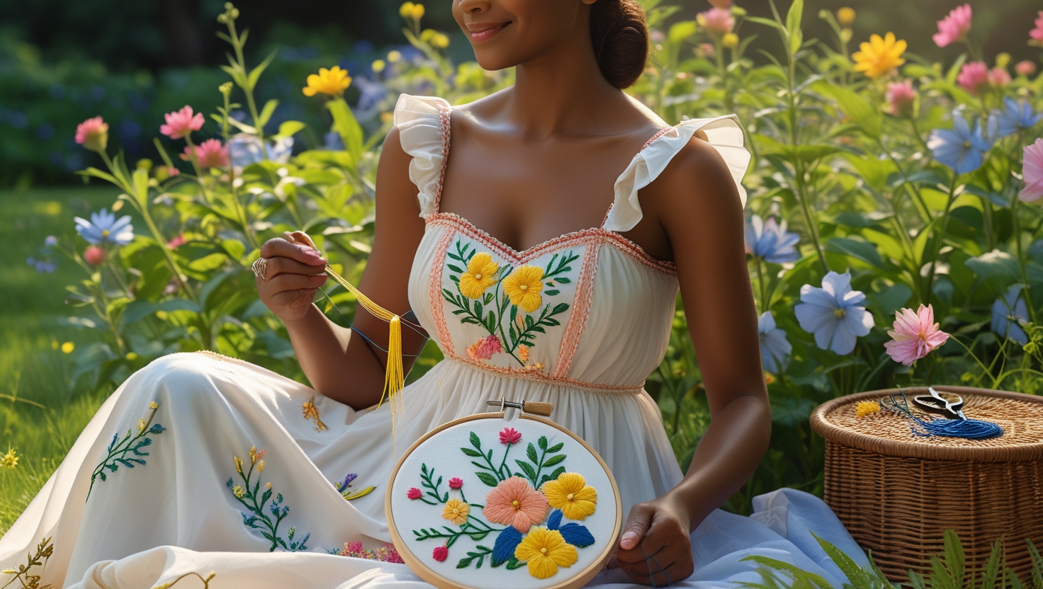 Summer Embroidery Designs: Fresh Patterns for Your Warm-Weather Projects