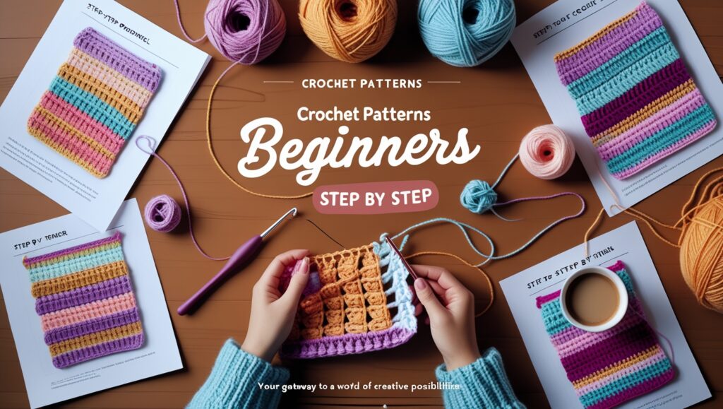 Crochet Patterns for Beginners Step by Step: Your Gateway to a World of ...