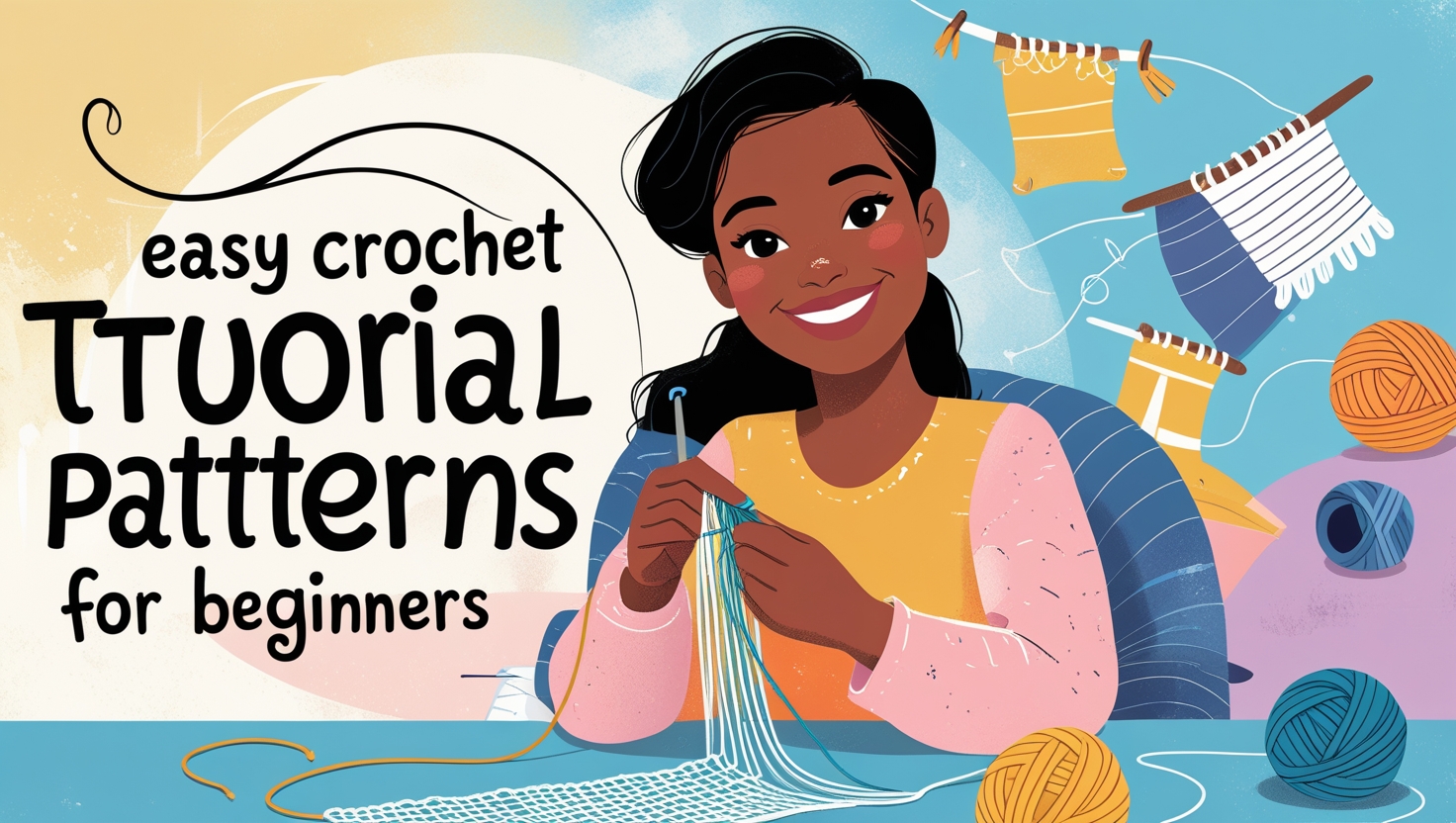 Easy Crochet Tutorial Patterns for Beginners