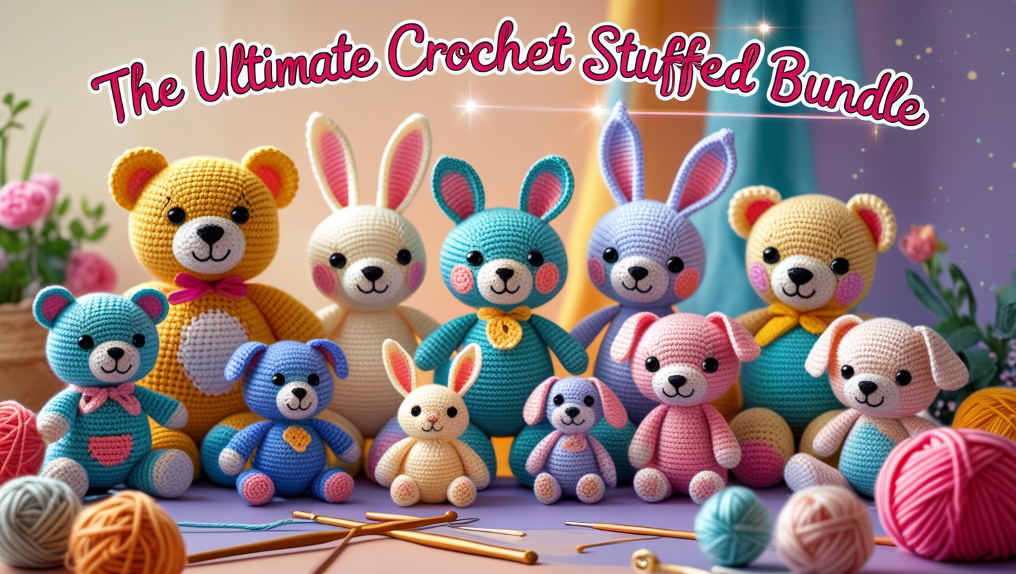 The Ultimate Crochet Stuffed Animal Bundle