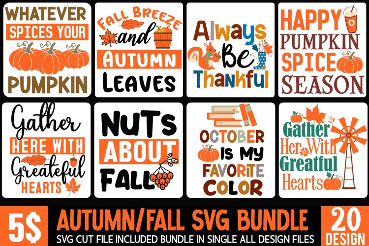 Thanksgiving SVG Bundle