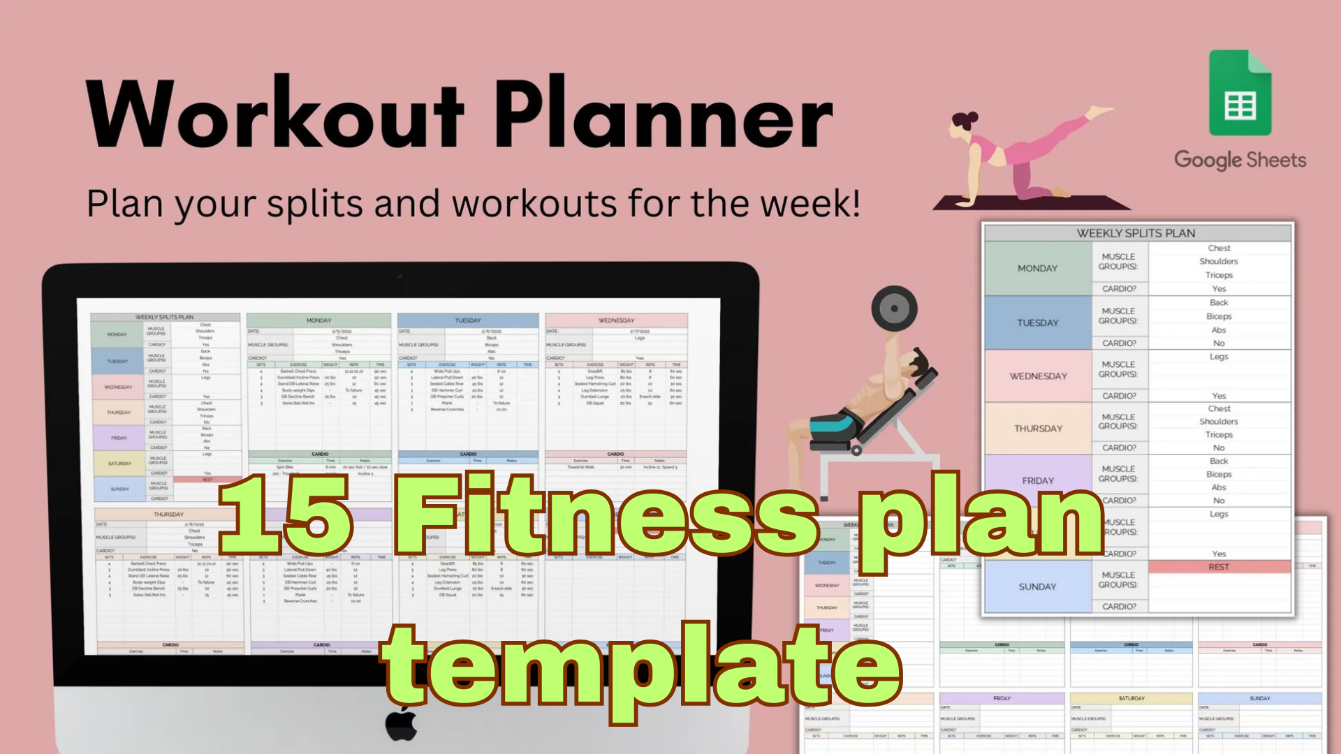 Fitness plan template