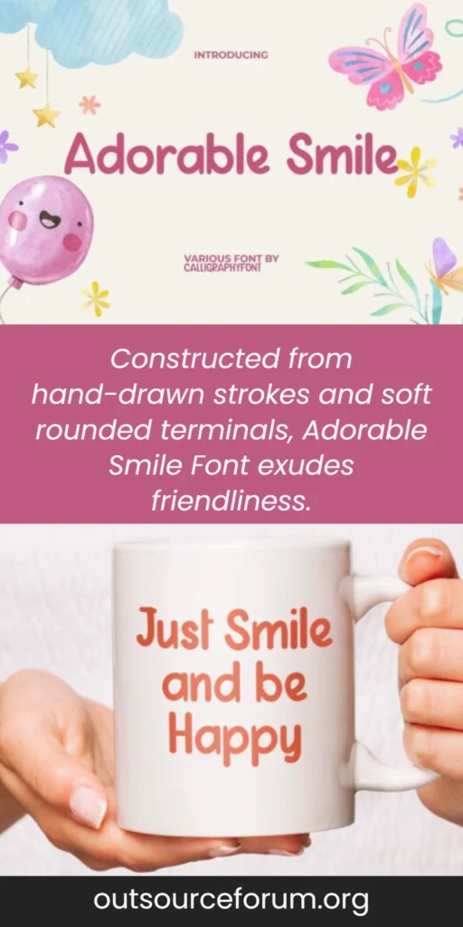 Adorable Smile Font