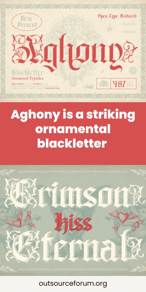 Aghony Font