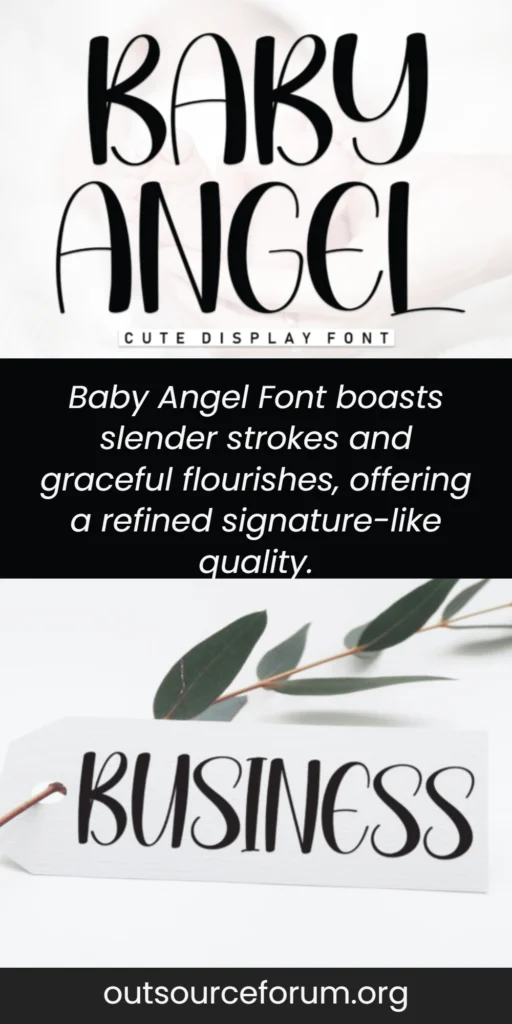Baby Angel Font