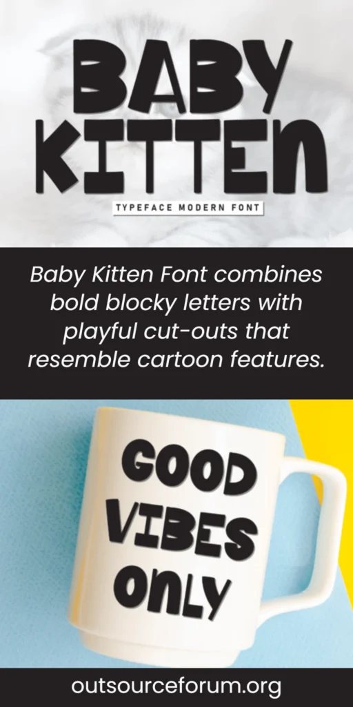 Baby Kitten Font