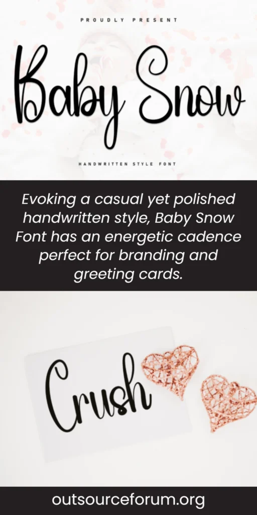 Baby Snow Font