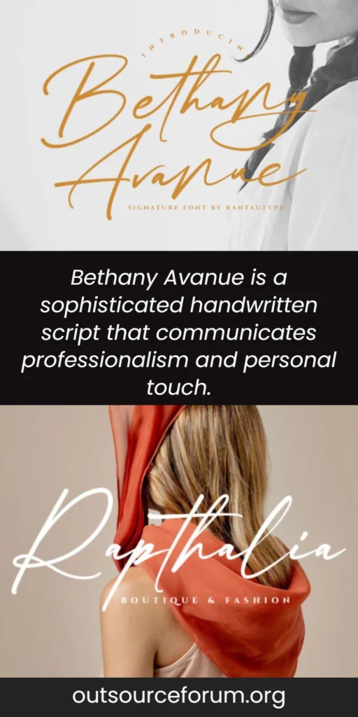 Bethany Avanue Font