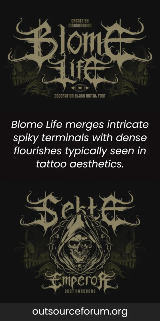 Blome Life Font