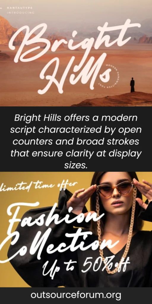 Bright Hills Font