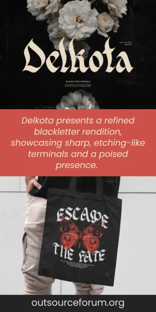 Delkota Font