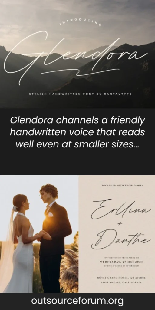 Glendora Font