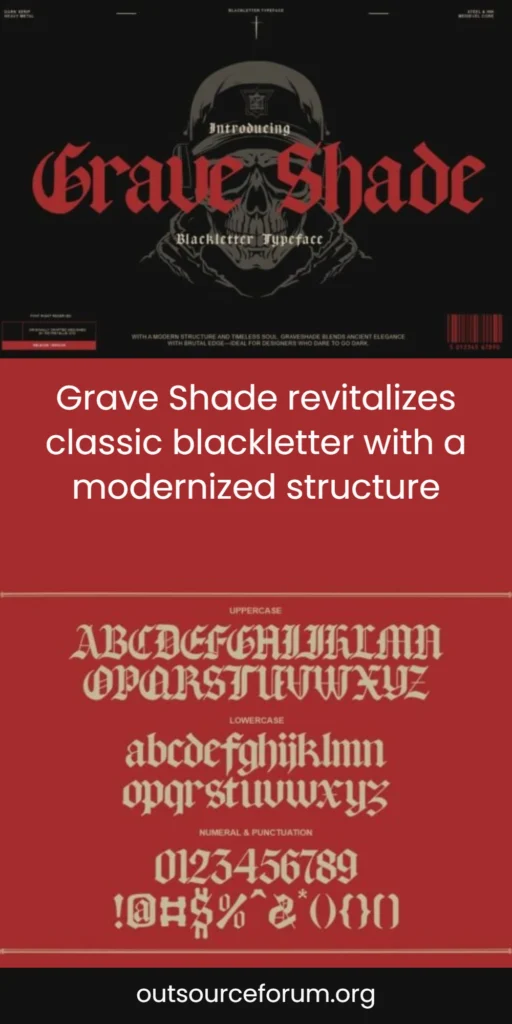 Grave Shade Font