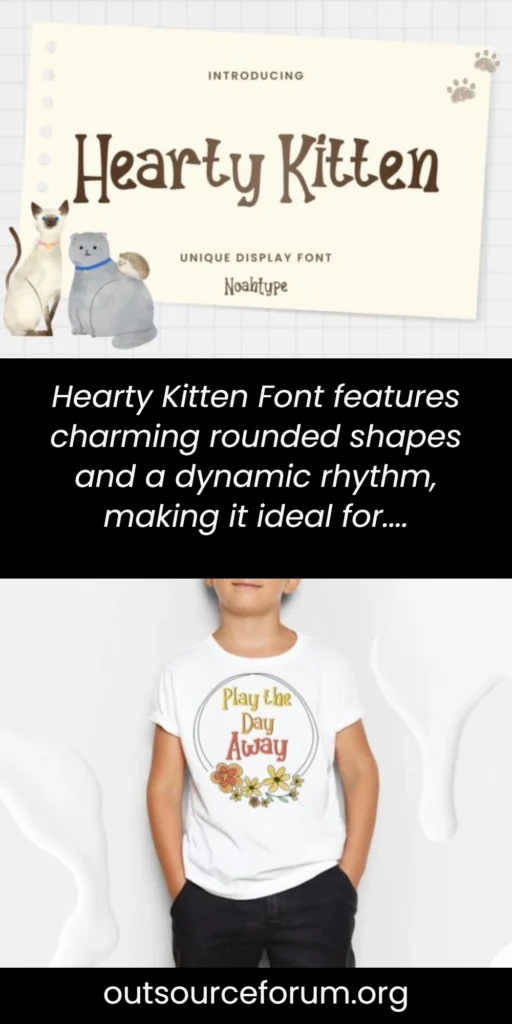 Hearty Kitten Font