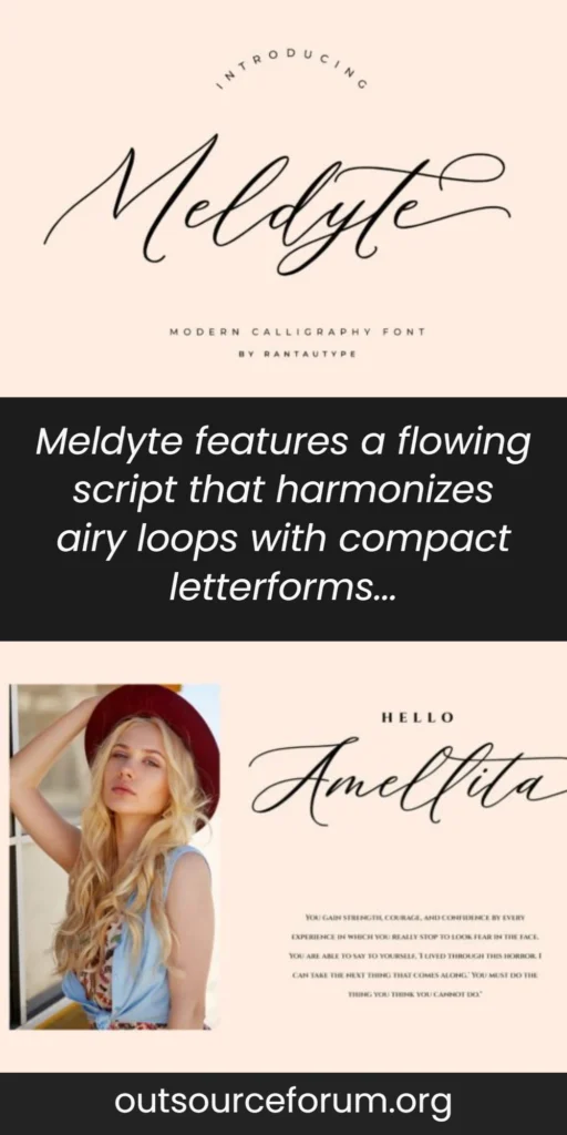 Meldyte Font