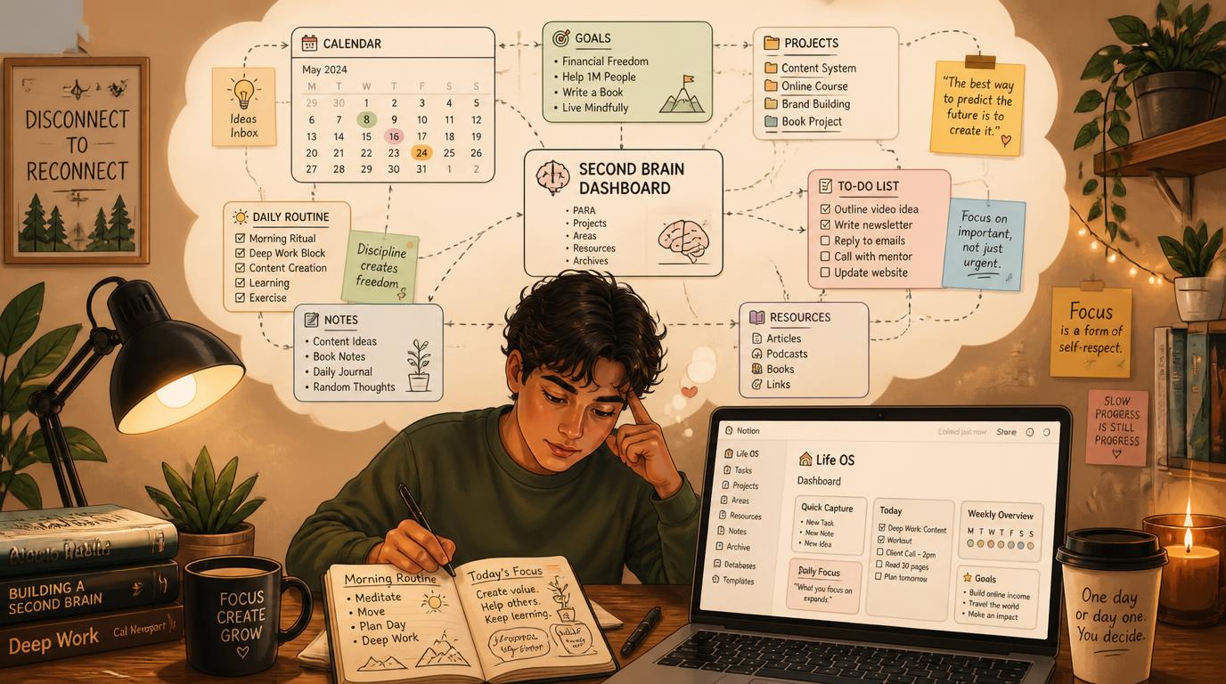 19 Notion Productivity & Second Brain Templates Worth Trying