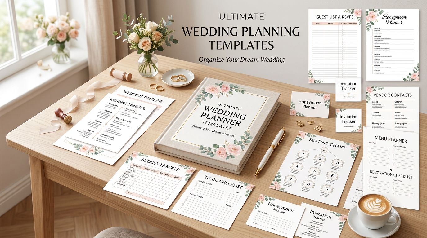 Wedding Planner Templates Worth Adding to Your Collection