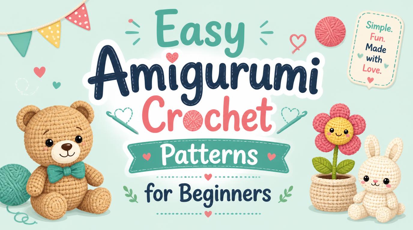 Easy Amigurumi Crochet Patterns for Beginners